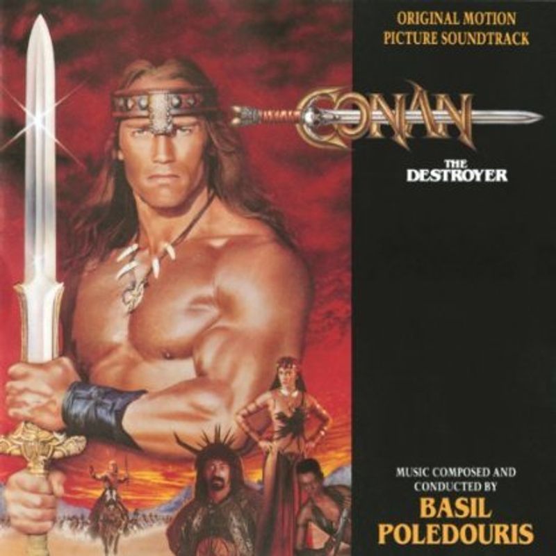 Conan the Destroyer (Original Motion Picture Soundtrack) album cover