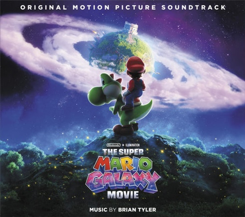 Album cover for Super Mario Galaxy (Original Motion Picture Soundtrack) by Brian Tyler - iam8bit 2026