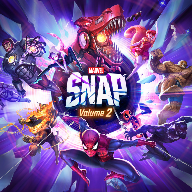 Album cover for Christopher Alan Grabar: MARVEL SNAP Vol. 2 (Original Video Game Soundtrack) by Christopher Alan Grabar - Ho…