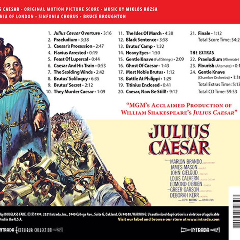 Julius Caesar album cover