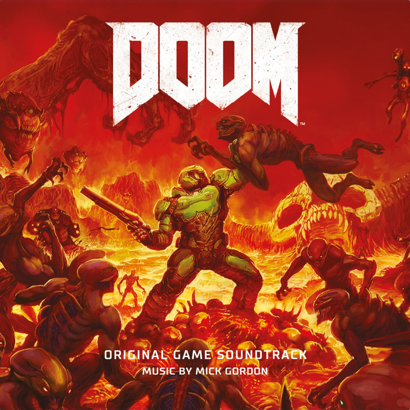 Album cover for Doom (Original Game Soundtrack) by Mick Gordon - Laced Records 2027