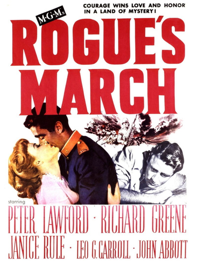 Poster for Rogue's March (1953)