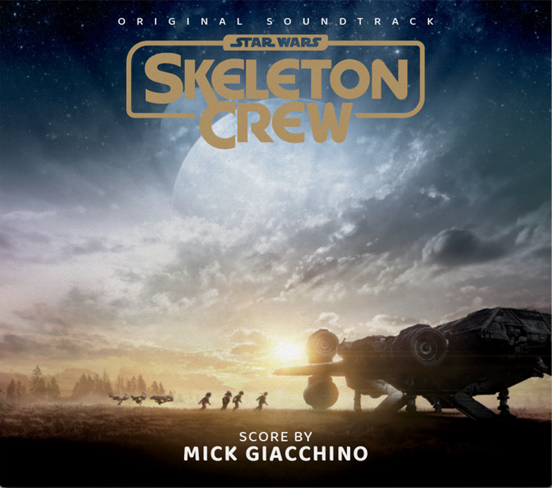 Album cover for Mick Giacchino: Star Wars: Skeleton Crew (Original Soundtrack) by Mick Giacchino - Made by Mutant / Walt Dis…