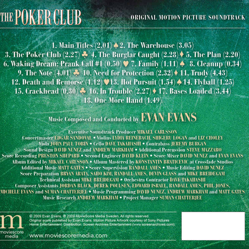 The Poker Club album cover