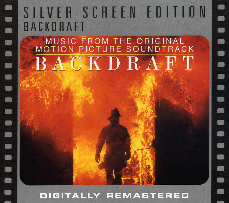 Album cover for Hans Zimmer: Backdraft (Music From The Original Motion Picture Soundtrack) by Hans Zimmer - Milan Records 20…