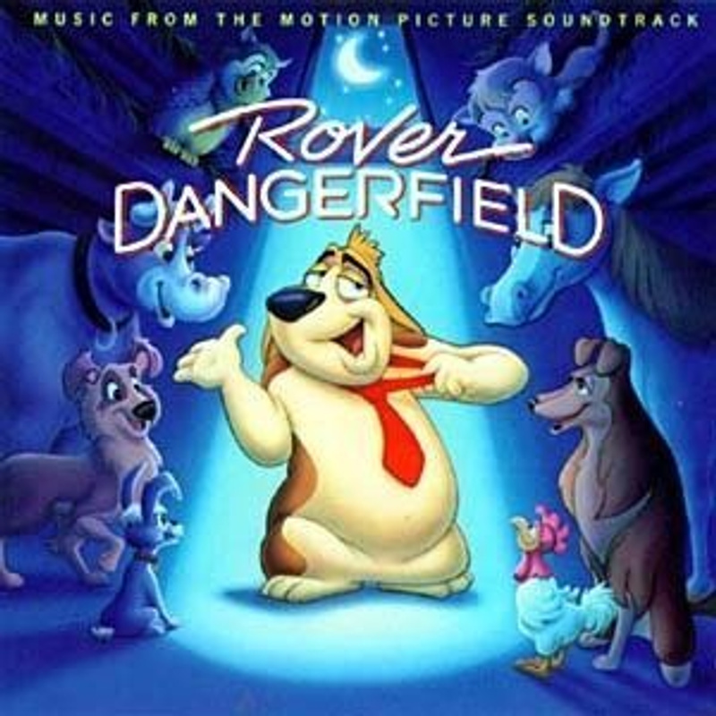 Album cover for Rover Dangerfield (Music From The Original Motion Picture Soundtrack) by Rodney Dangerfield and Susan Boyd -…