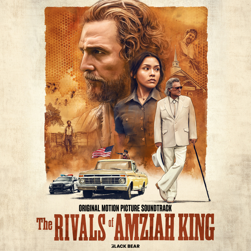 Album cover for Various Artists: The Rivals of Amziah King (Original Motion Picture Soundtrack) by Various Artists - Lakesho…