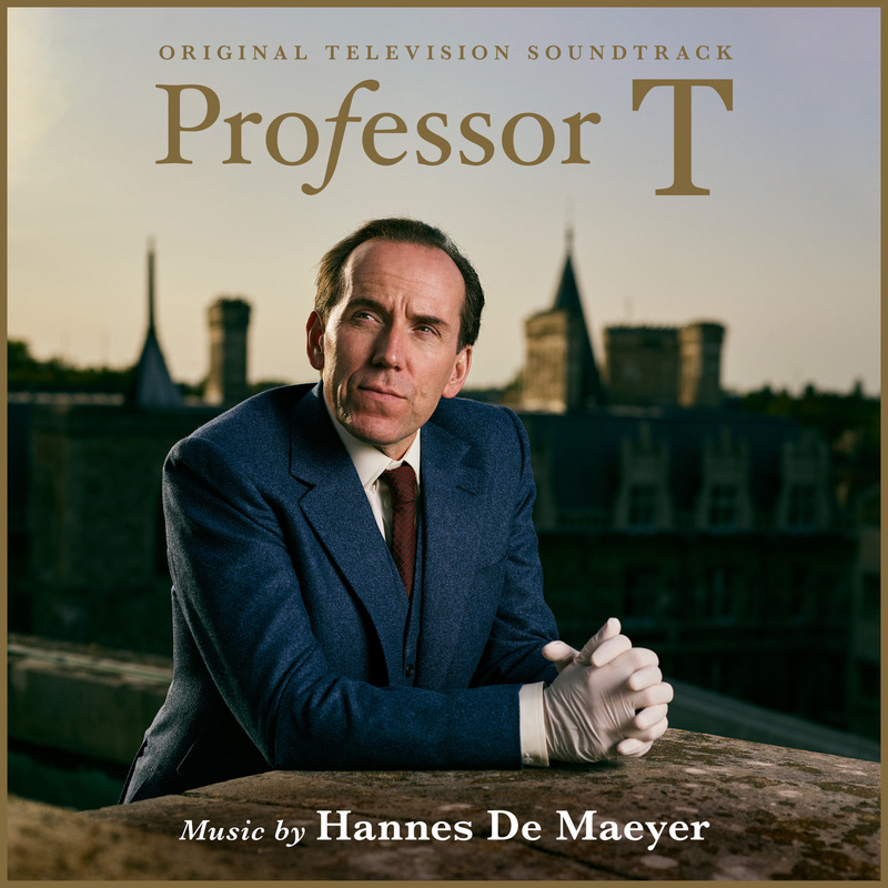 Album cover for Professor T (Original Television Soundtrack) by Hannes de Maeyer - Silva Screen Records 2021