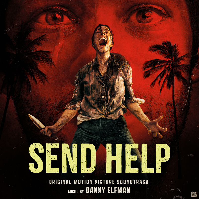 Album cover for Send Help (Original Motion Picture Soundtrack) by Danny Elfman - Hollywood Records 2026