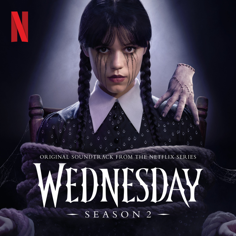 Album cover for Chris Bacon: Wednesday: Season 2 (Original Soundtrack from the Netflix Series) by Chris Bacon - Milan Record…