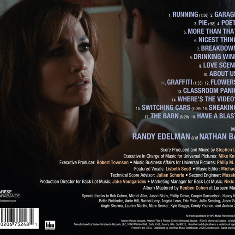 The Boy Next Door (Original Motion Picture Soundtrack) album cover