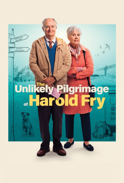 Poster for The Unlikely Pilgrimage of Harold Fry (2023)