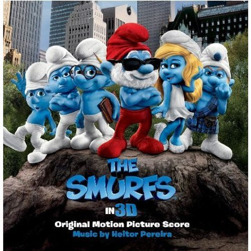 Cover art for The Smurfs (Original Motion Picture Score)