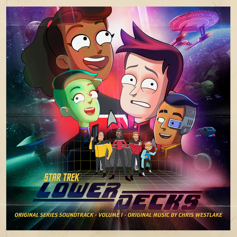 Cover art for Star Trek: Lower Decks, Vol. 1 (Original Series Soundtrack)