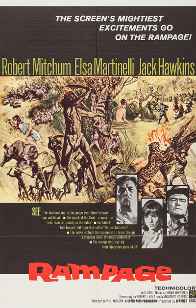 Poster for Rampage (1963)