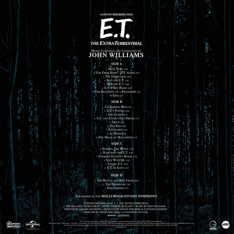 E.T. The Extra-Terrestrial (Original Motion Picture Soundtrack) album cover