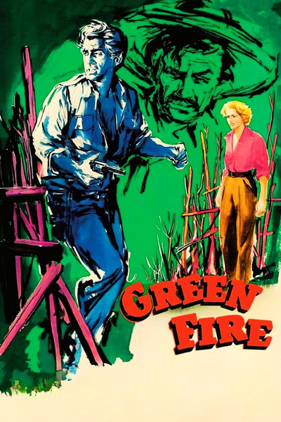 Poster for Green Fire (1954)
