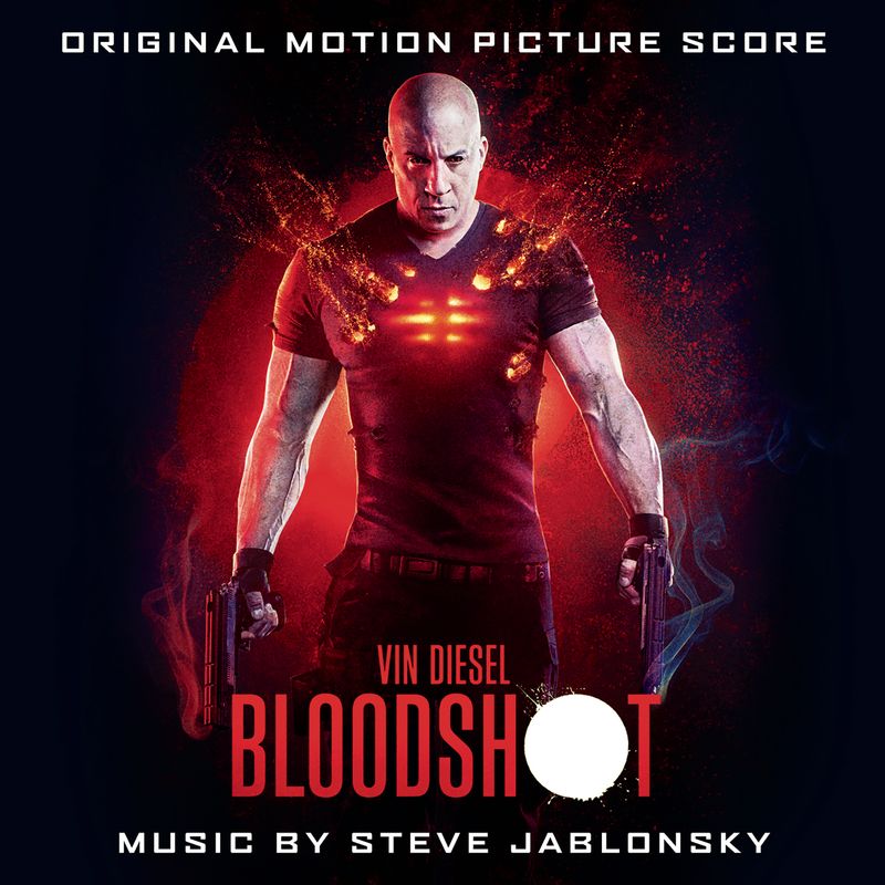 Cover art for BLOODSHOT (Original Motion Picture Score)