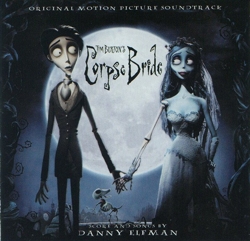 Album cover for Tim Burton's Corpse Bride (Original Motion Picture Soundtrack) by Danny Elfman - Warner Sunset Records 2005