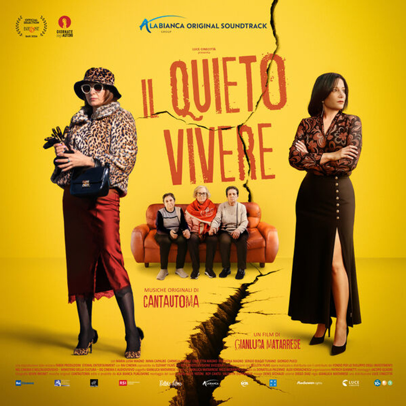 Album cover for Il quieto vivere (colonna sonora originale del film) by Cantautoma - Ala Bianca Records 2026