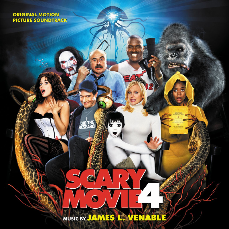 Album cover for James L. Venable: Scary Movie 4 (Original Motion Picture Soundtrack) by James L. Venable - Varèse Sarabande …