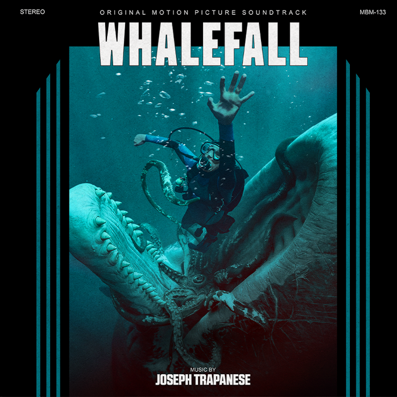 Album cover for Whalefall (Original Motion Picture Soundtrack) by Joseph Trapanese - Made by Mutant 2027