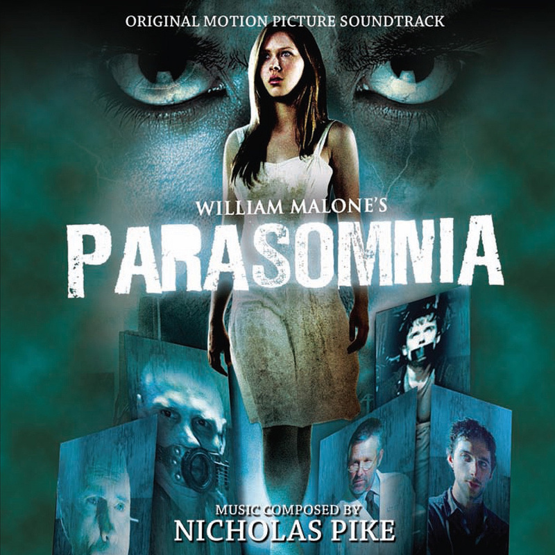 Album cover for Nicholas Pike: Parasomnia (Original Motion Picture Soundtrack) by Nicholas Pike - BSX Records 2012