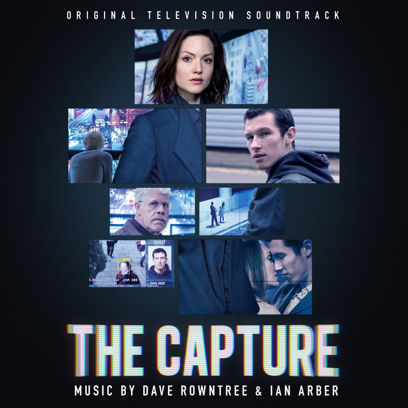 Album cover for The Capture (Original Television Soundtrack) by Dave Rowntree and Ian Arber - Silva Screen 2020