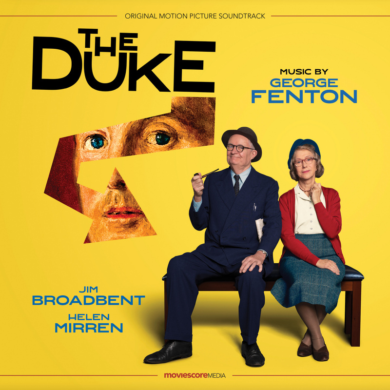 Album cover for The Duke (Original Motion Picture Soundtrack) by George Fenton - MovieScore Media 2022