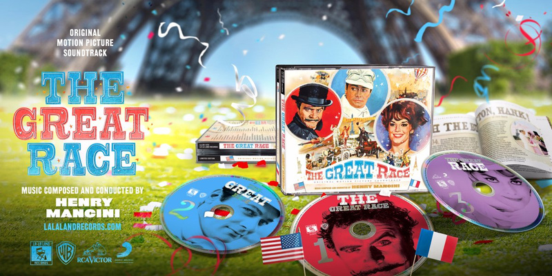 The Great Race (Original Motion Picture Soundtrack) album cover