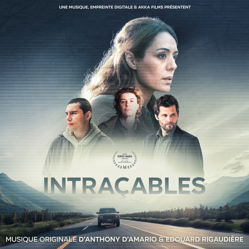 Album cover for Anthony d'Amario: Intraçables (Bande originale de la série télévisée) by Anthony d'Amario and Edouard Rigaud…