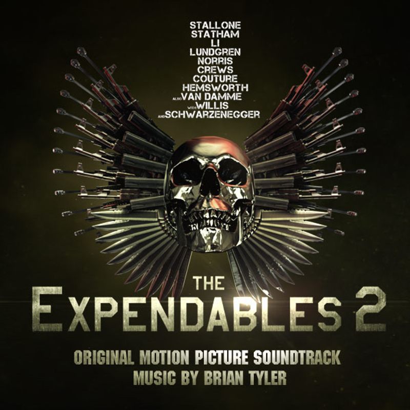 The Expendables 2 album cover