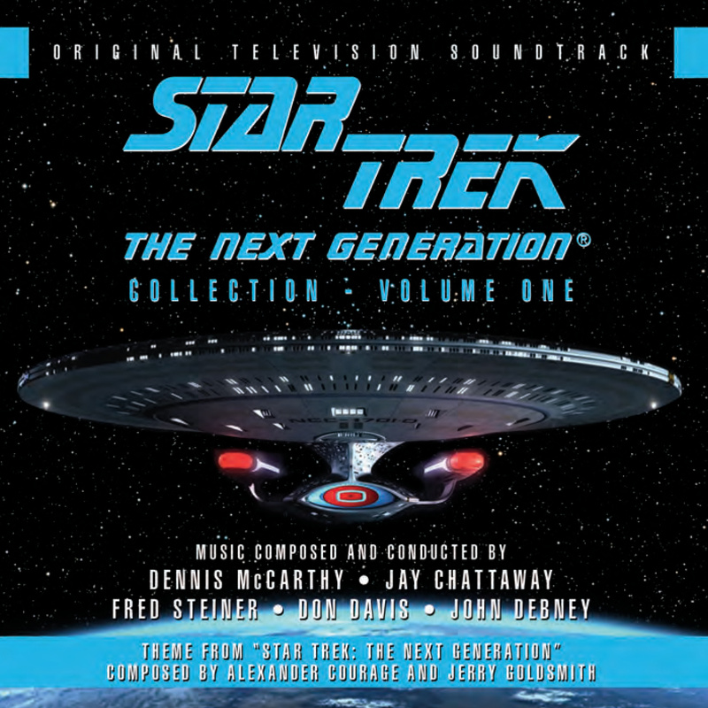 Cover art for Star Trek: The Next Generation Collection - Volume 1 (Original Television Soundtrack)