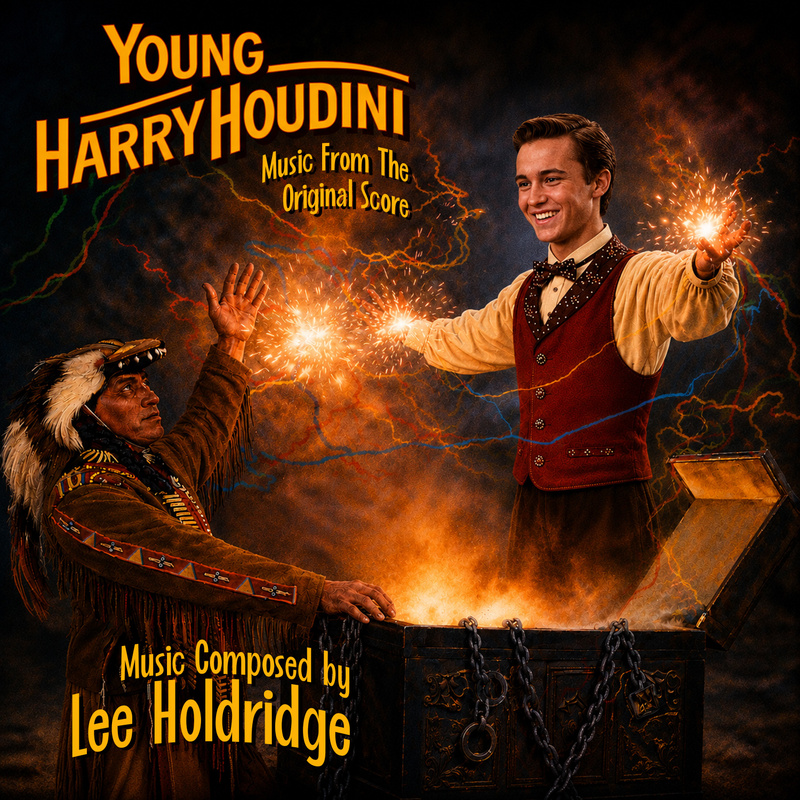 Album cover for Lee Holdridge: Young Harry Houdini (Original Score) by Lee Holdridge - BSX Records 2026