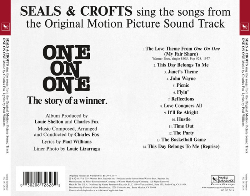 One on One album cover