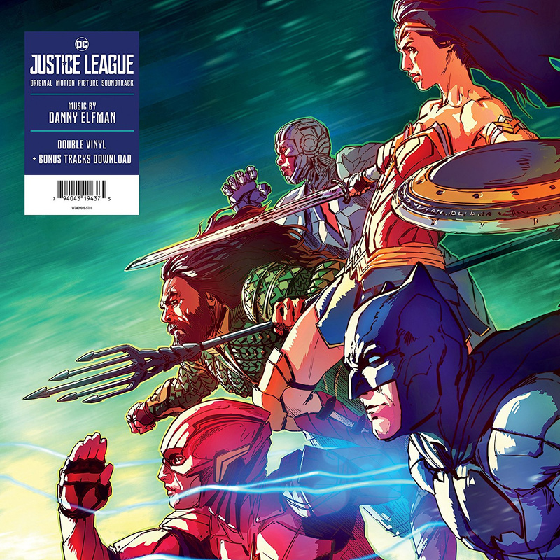 Cover art for Justice League (Original Motion Picture Soundtrack)