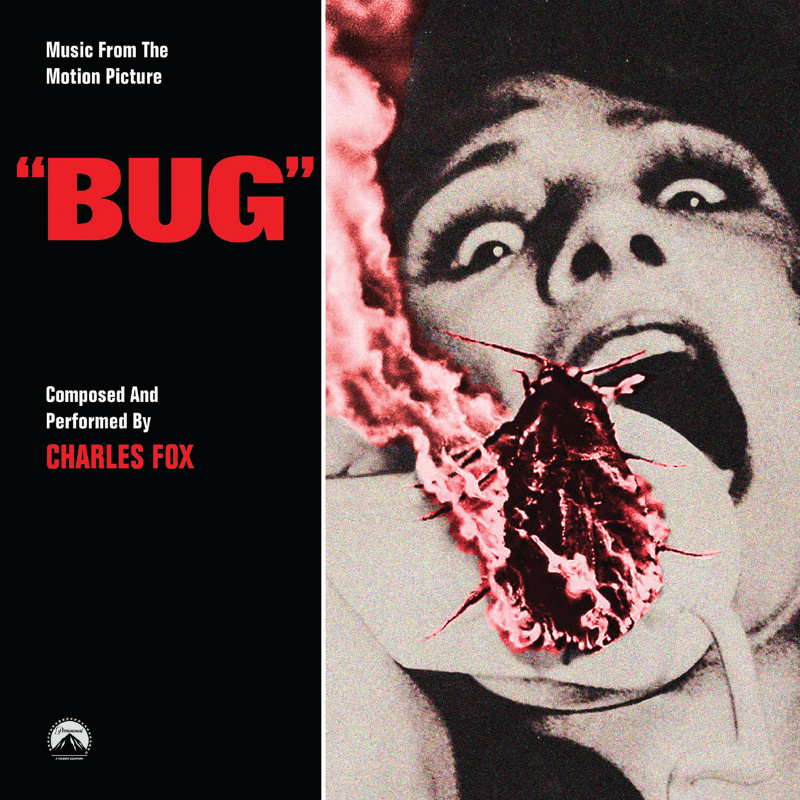 Album cover for Bug (Music From the Motion Picture) by Charles Fox - Intrada 2026