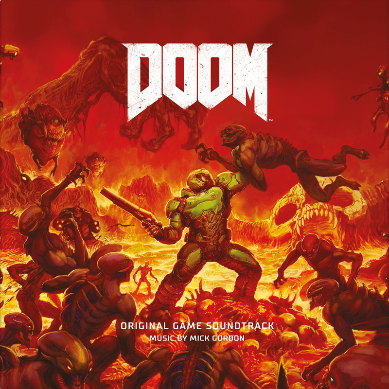 Album cover for Doom (Original Game Soundtrack) by Mick Gordon - Laced Records 2027