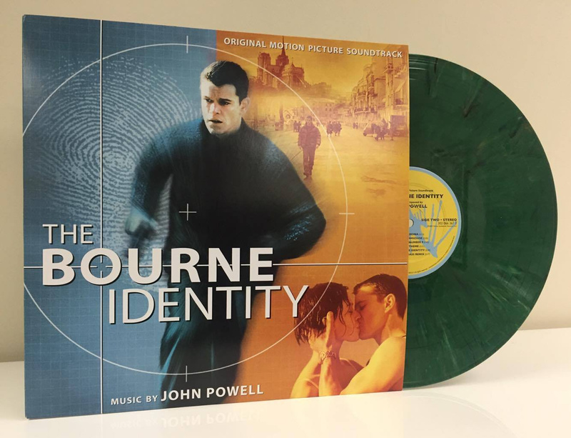 The Bourne Identity (Original Motion Picture Soundtrack) (Military Green Vinyl Variant) album cover