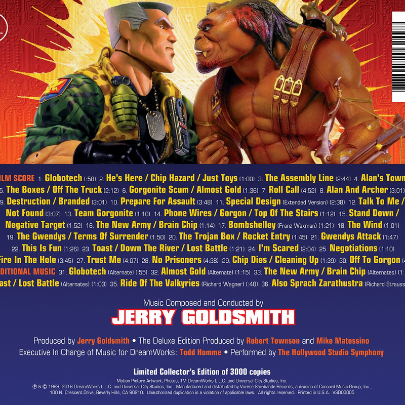 Small Soldiers: The Deluxe Edition (Original Motion Picture Soundtrack) album cover