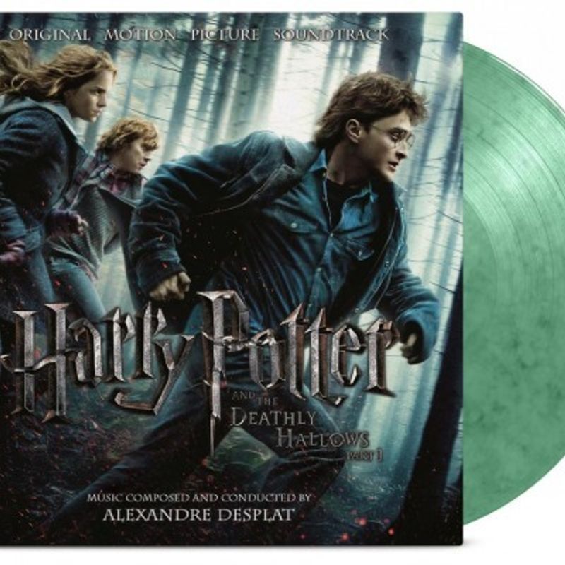 Cover art for Harry Potter and the Deathly Hallows: Part 1 (Green Marbled Vinyl)