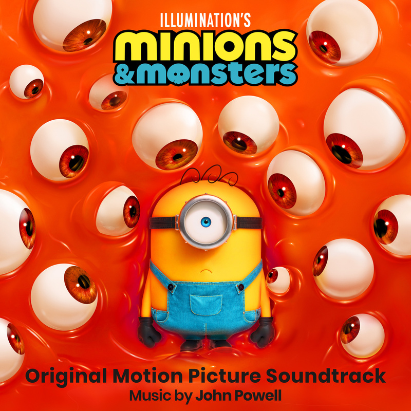 Album cover for John Powell: Minions & Monsters (Original Motion Picture Soundtrack) by John Powell - Back Lot Music 2026