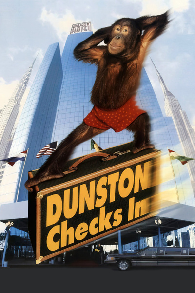 Poster for Dunston Checks In (1996)