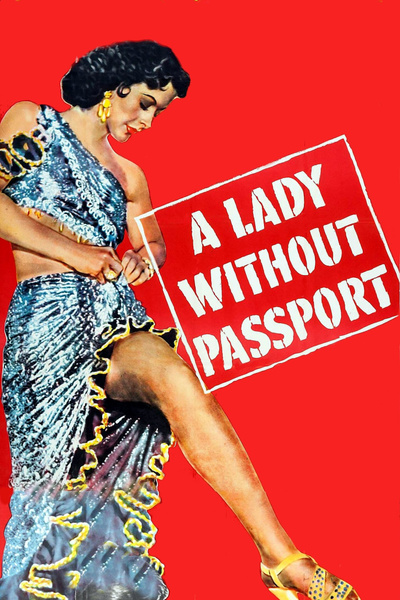 Poster for A Lady Without Passport (1950)