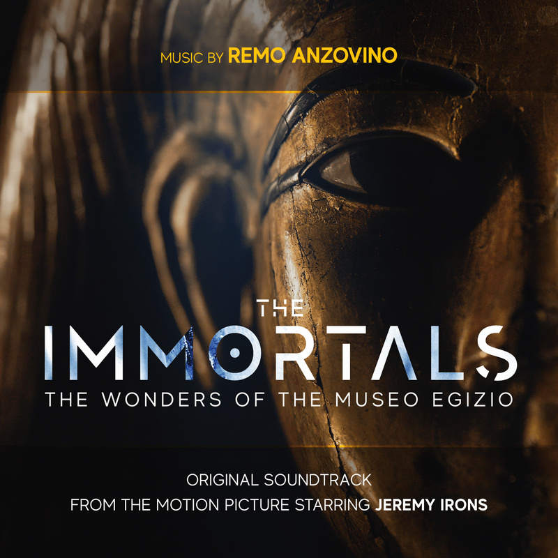 Cover art for The Immortals - The Wonders of the Museo Egizio (Original Motion Picture Soundtrack)