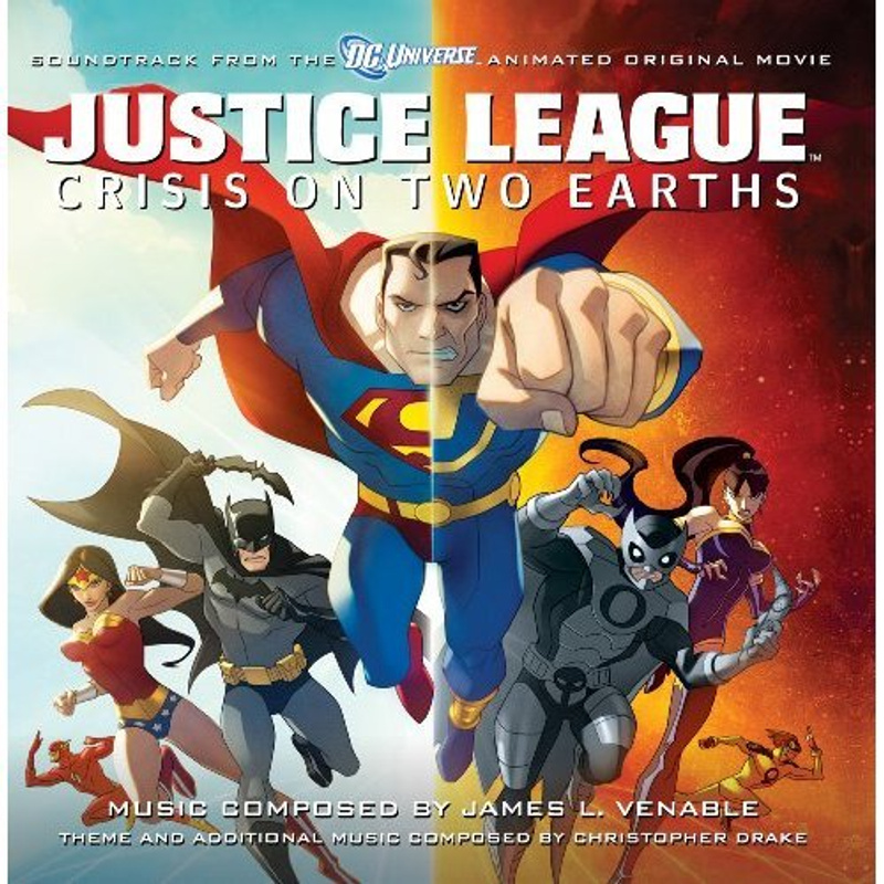 Cover art for Justice League: Crisis on Two Earths