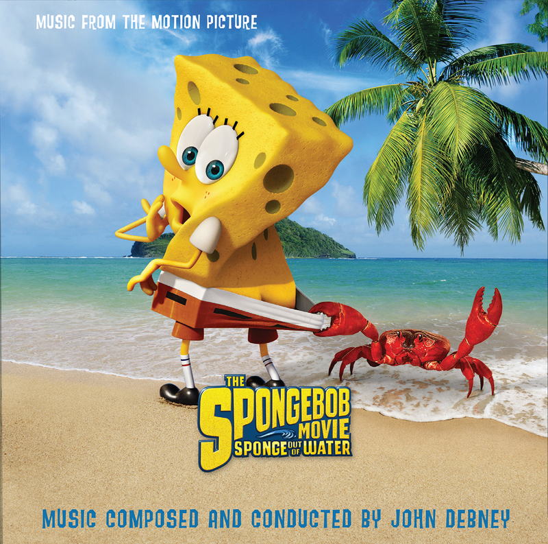 Album cover for John Debney: The Spongebob Movie: Sponge Out of Water: The Deluxe Edition (Music From the Motion Picture) by…