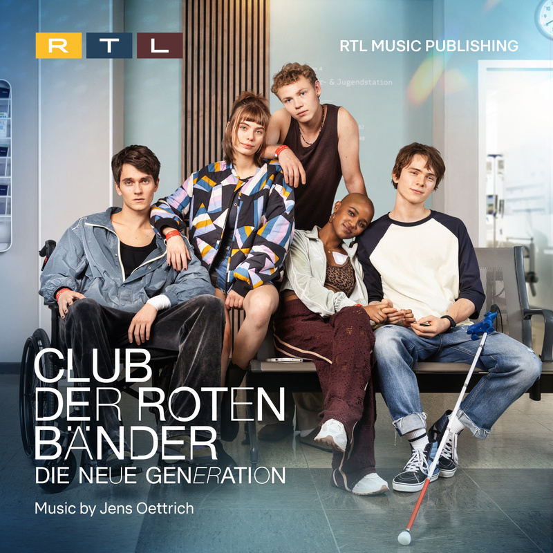 Album cover for Jens Oettrich: Club der roten Bänder - Die neue Generation (Music from the Original TV Series) by Jens Oettr…