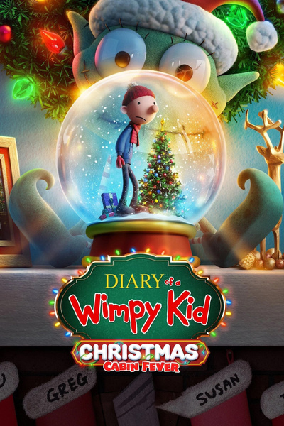 Poster for Diary of a Wimpy Kid Christmas: Cabin Fever (2023)