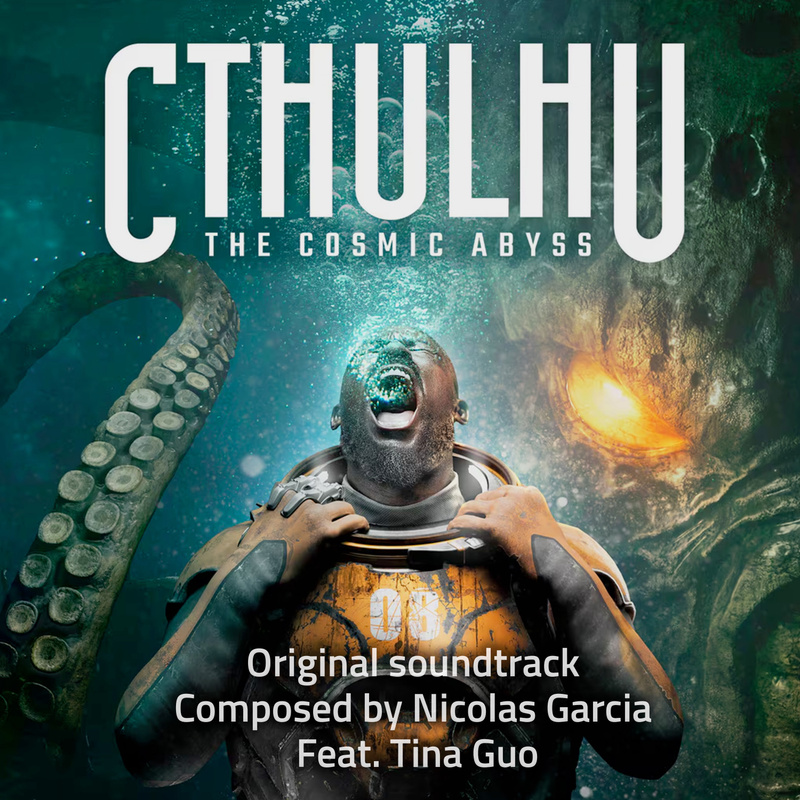 Album cover for Cthulhu The Cosmic Abyss (Original Soundtrack) by Nicolas Garcia and Tina Guo - G4F Records 2026